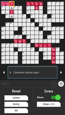 Crossword Puzzle Free android App screenshot 5