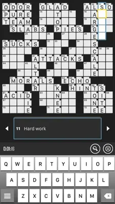 Crossword Puzzle Free android App screenshot 7