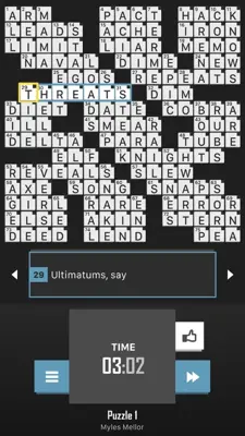 Crossword Puzzle Free android App screenshot 8